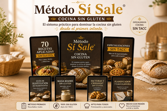 Método Sí Sale® – Sistema práctico de cocina sin gluten